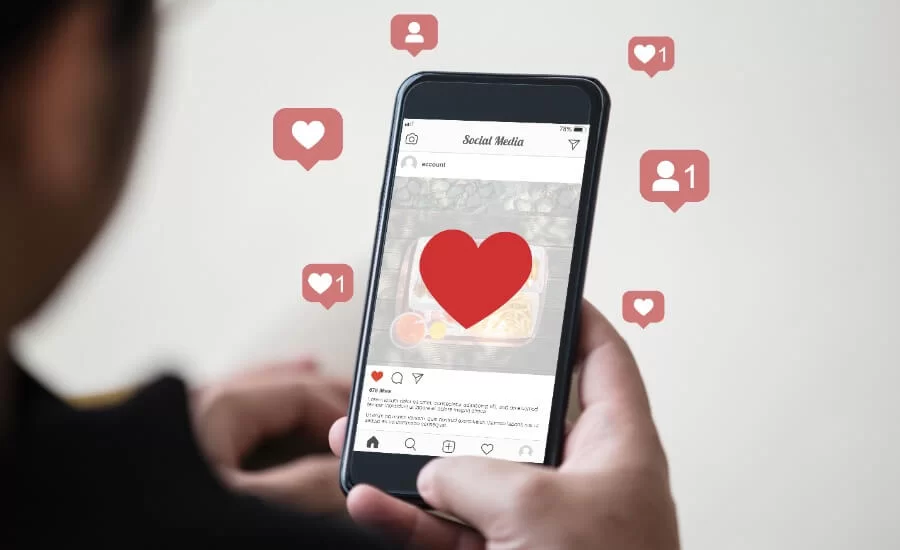 Messages dans les médias sociaux