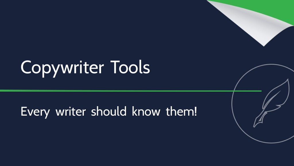 10 Copywriting Tools Every Writer Should Know